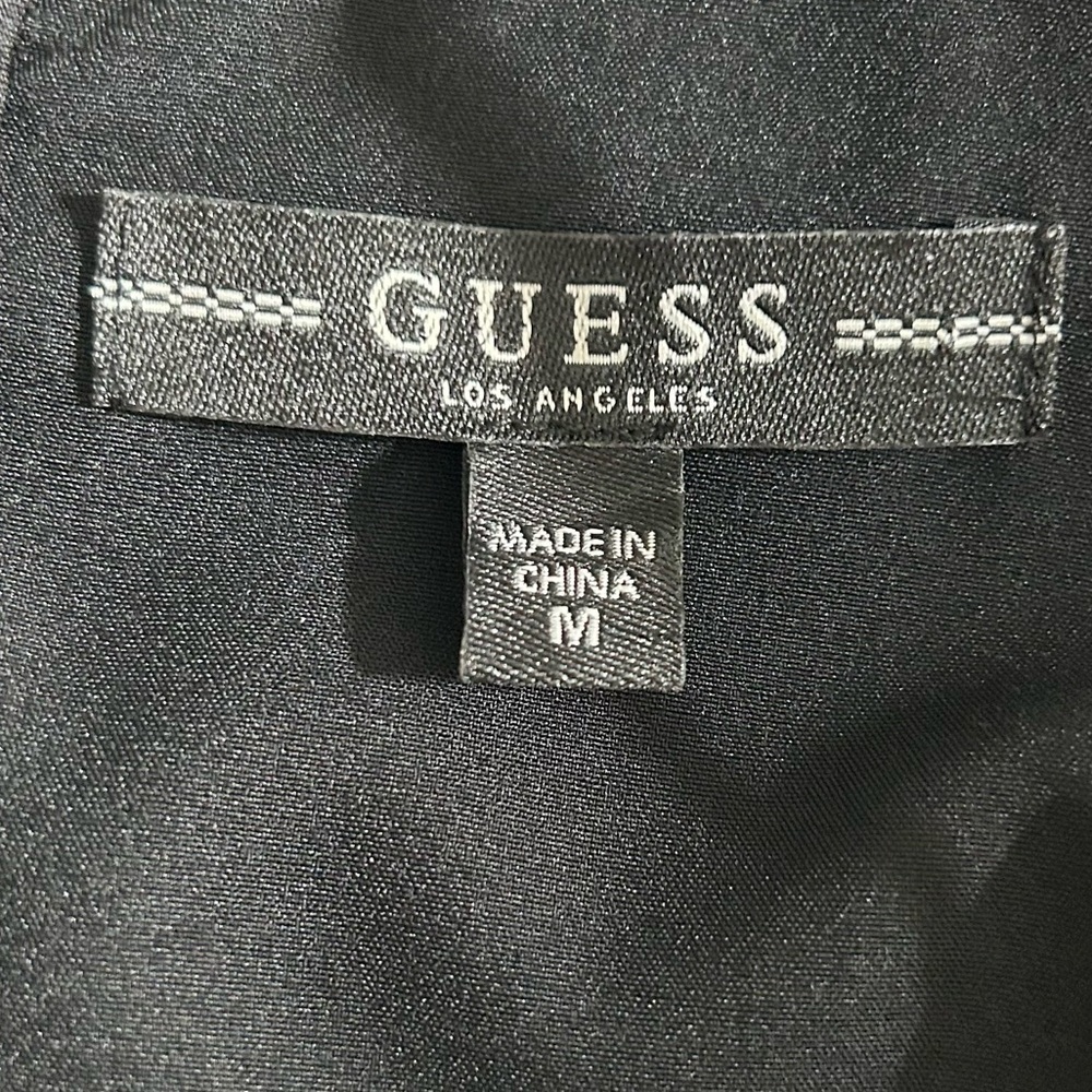 GUESS - Kersten Ruffled Floral Sheath Dress Floral Print Size - M - Picture 6 of 7